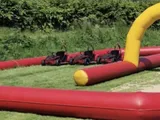 Mobiele kartbaan