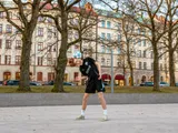 Freestyle voetbal en panna