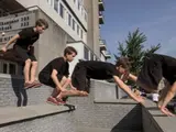 Freerunning clinic: Springen, klimmen en landen