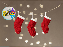 Het Kids Ateljeej - Workshop haak je eigen kerstsokken versiering!