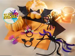Het Kids Ateljeej - Workshop maak je eigen griezel haarbanden en clips!