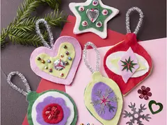 Kids Ateljeej: Workshop - Vilten kersthangers maken