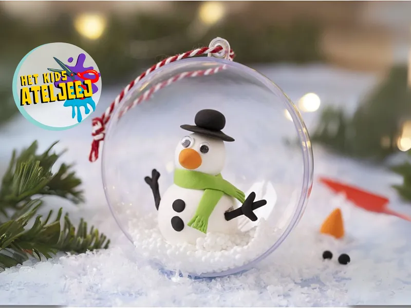 Het Kids Ateljeej -  Workshops Maak je eigen kerstbal!