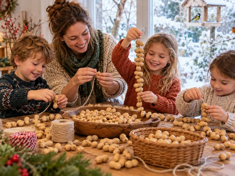 Winterbuffet voor vogels