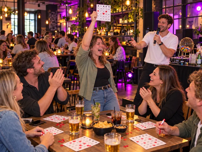 Crazy bingo show