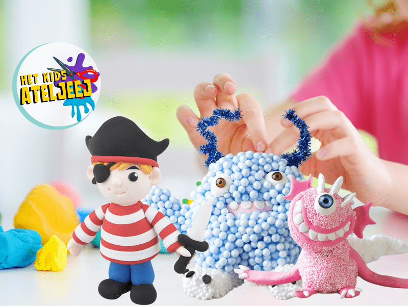 Het kids ateljeej - Boetseren