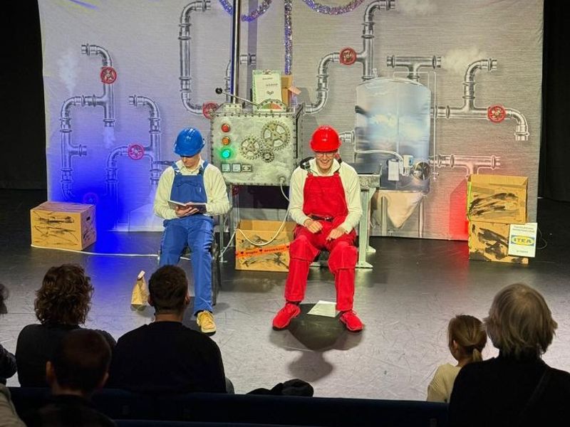 Paniek in de fabriek