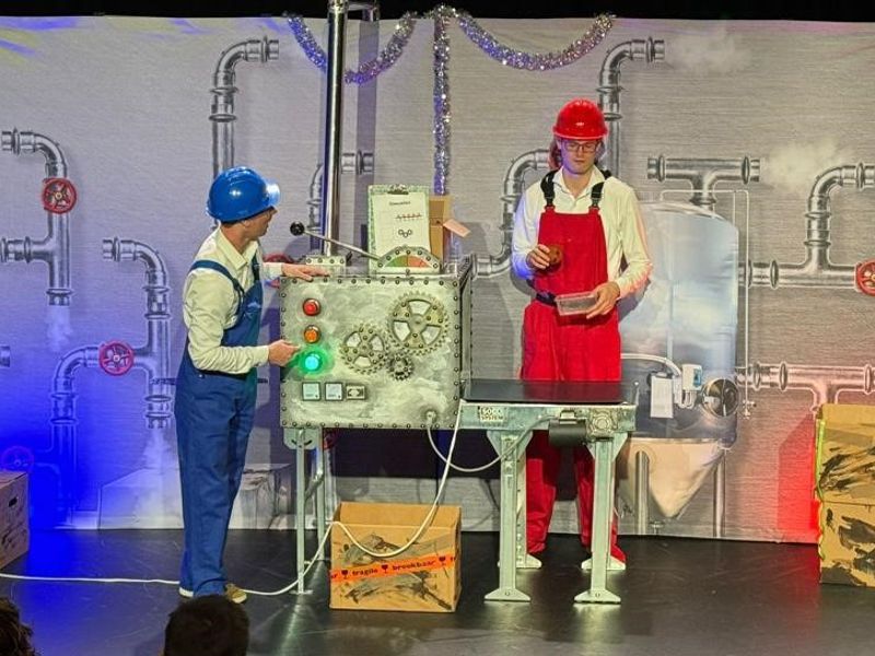 Paniek in de fabriek