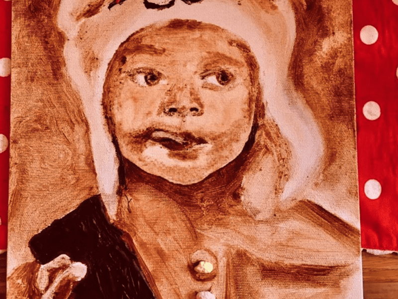 Schilderen met chocolade workshop 