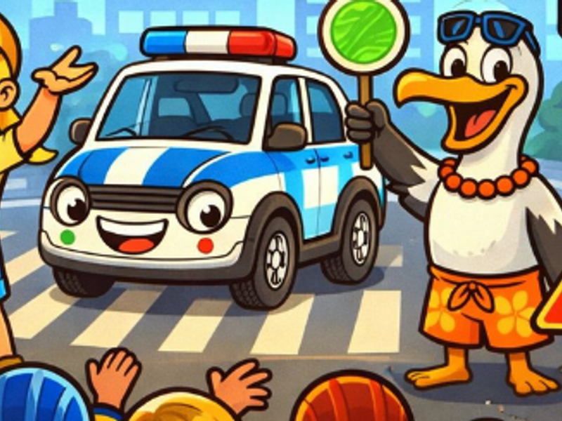 Babs en Buddy en het magische verkeersplein