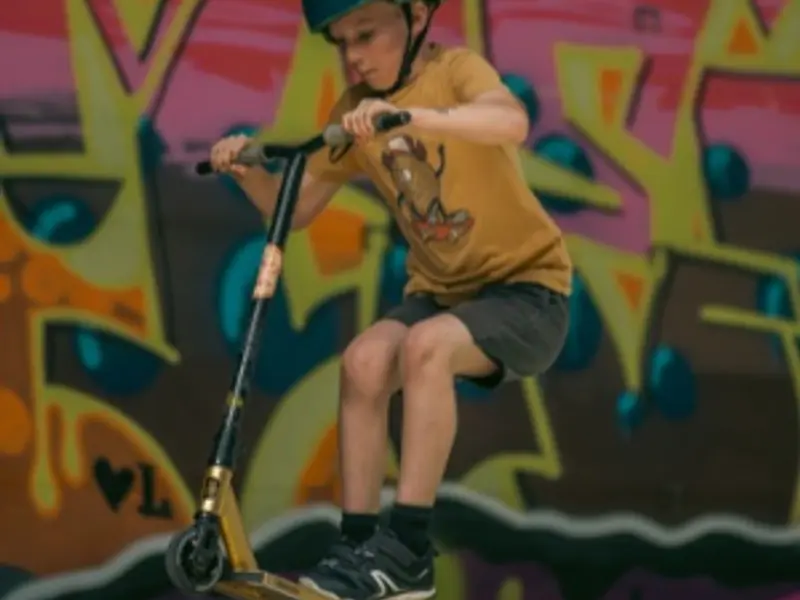 Stuntstep clinic: tricks leren op de step